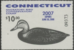 Picture of 2007 Connecticut Duck Stamp MNH VF