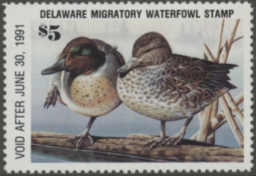 Picture of 1990 Delaware Duck Stamp MNH VF