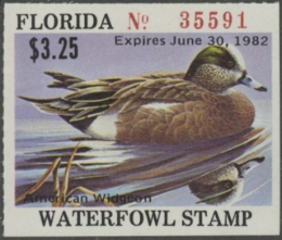 Picture of 1981 Florida Duck Stamp MNH VF