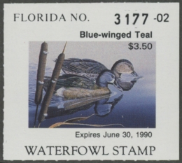Picture of 1989 Florida Duck Stamp MNH VF