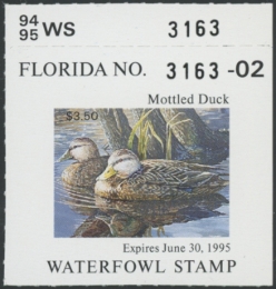 Picture of 1994 Florida Duck Stamp MNH VF