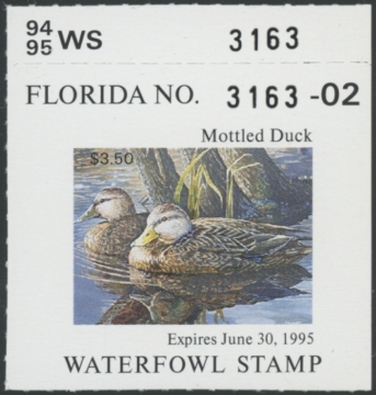 Picture of 1994 Florida Duck Stamp MNH VF