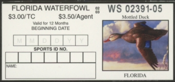 Picture of 2002 Florida Duck Stamp MNH VF
