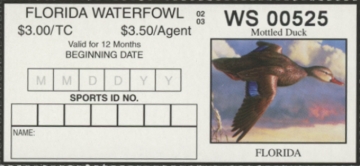 Picture of 2002 Florida Duck Stamp MNH VF