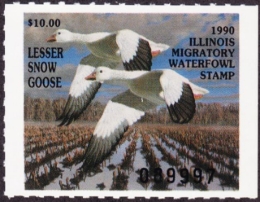 Picture of 1990 Illinois Duck Stamp MNH VF