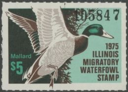 Picture of 1975 Illinois Duck Stamp - First of State MNH VF