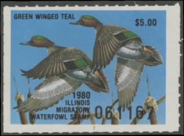 Picture of 1980 Illinois Duck Stamp MNH VF