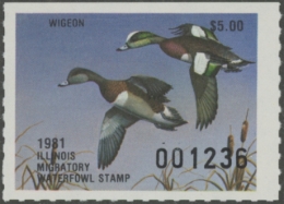 Picture of 1981 Illinois Duck Stamp MNH VF