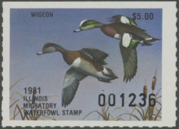 Picture of 1981 Illinois Duck Stamp MNH VF