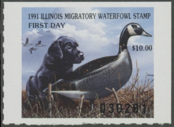 Picture of 1991 Illinois Duck Stamp MNH VF