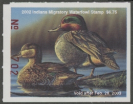 Picture of 2002 Indiana Duck Stamp MNH VF