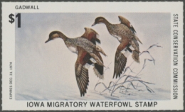 Picture of 1974 Iowa Duck Stamp MNH VF