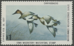 Picture of 1976 Iowa Duck Stamp MNH VF