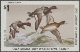 Picture of 1977 Iowa Duck Stamp MNH VF