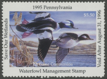Picture of 1995 Pennsylvania Duck Stamp MNH VF