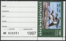 Picture of 1997 Colorado Duck Stamp MNH VF