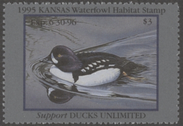 Picture of 1995 Kansas Duck Stamp MNH VF