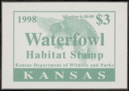 Picture of 1998 Kansas Duck Stamp MNH VF