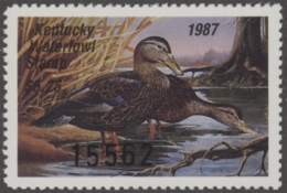 Picture of 1987 Kentucky Duck Stamp MNH VF