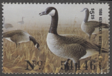 Picture of 1988 Kentucky Duck Stamp MNH VF