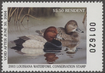 Picture of 2003 Louisiana Duck Stamp MNH VF