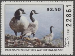 Picture of 1990 Maine Duck Stamp MNH VF