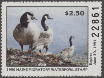 Picture of 1990 Maine Duck Stamp MNH VF