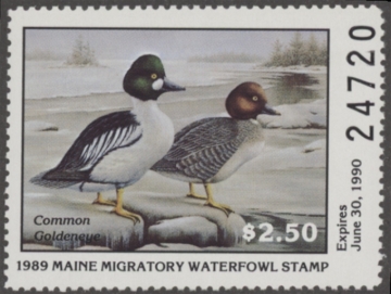 Picture of 1989 Maine Duck Stamp MNH VF