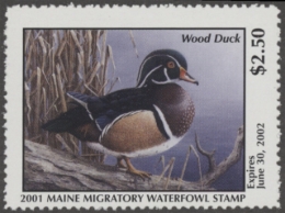 Picture of 2001 Maine Duck Stamp MNH VF