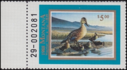Picture of 1988 Montana Duck Stamp