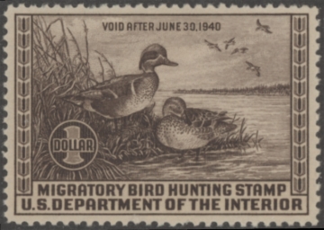 Picture of RW6 1939 Duck Stamp  MLH VF