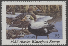 Picture of 1987 Alaska Duck Stamp MNH VF