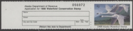 Picture of 1988 Alaska Duck Stamp with Tab MNH VF