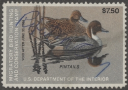 Picture of RW50 1983 Duck Stamp  Used VF