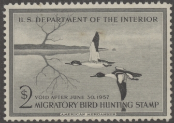 Picture of RW23 1956 Duck Stamp  MNH VF