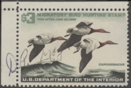 Picture of RW32 1965 Duck Stamp  Used VF