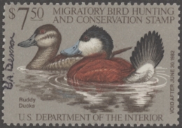 Picture of RW48 1981 Duck Stamp  Used F-VF