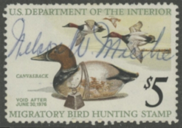 Picture of RW42 1975 Duck Stamp  Used F-VF