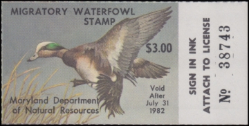 Picture of 1981 Maryland Duck Stamp MNH VF