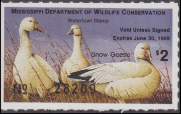 Picture of 1988 Mississippi Duck Stamp MNH VF