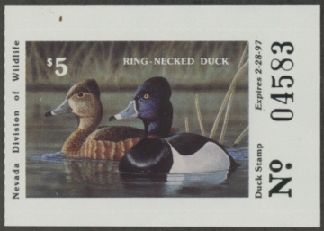 Picture of 1996 Nevada Duck Stamp MNH VF