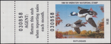 Picture of 1988 New Hampshire Duck Stamp MNH VF
