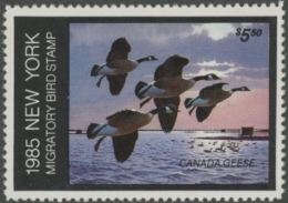 Picture of 1985 New York Duck Stamp - First of State MNH VF