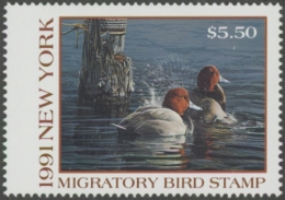 Picture of 1991 New York Duck Stamp MNH VF