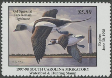Picture of 1997 South Carolina Duck Stamp MNH VF