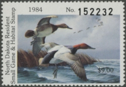 Picture of 1984 North Dakota Duck Stamp MNH VF