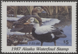 Picture of 1987 Alaska Duck Stamp MNH VF