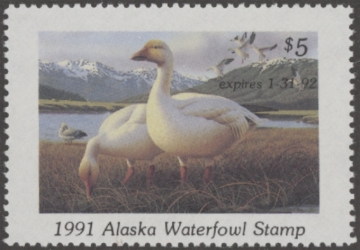 Picture of 1991 Alaska Duck Stamp MNH VF
