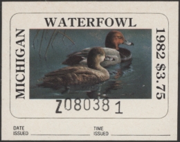 Picture of 1982 Michigan Duck Stamp MNH VF