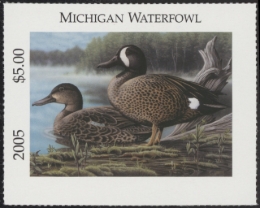 Picture of 2005 Michigan Duck Stamp MNH VF